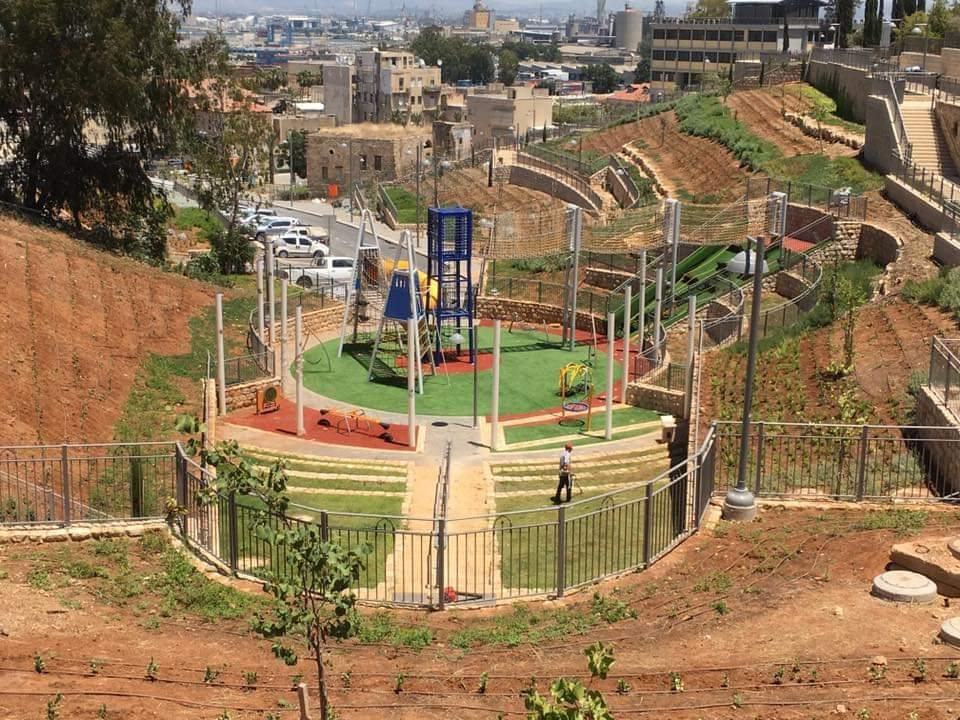 פארק ומתקני משחק בוואדי סאליב, חיפה